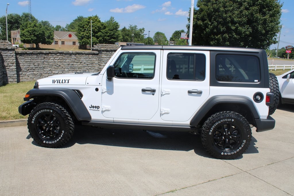 New 2020 Jeep Wrangler Unlimited Willys 4D Sport Utility in Paris #898 ...