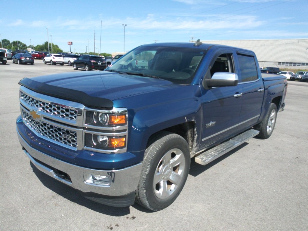 Pre-Owned 2015 Chevrolet Silverado 1500 LTZ 4D Crew Cab in Paris ...